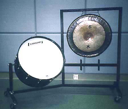 Bass Drum and Gong Carrier